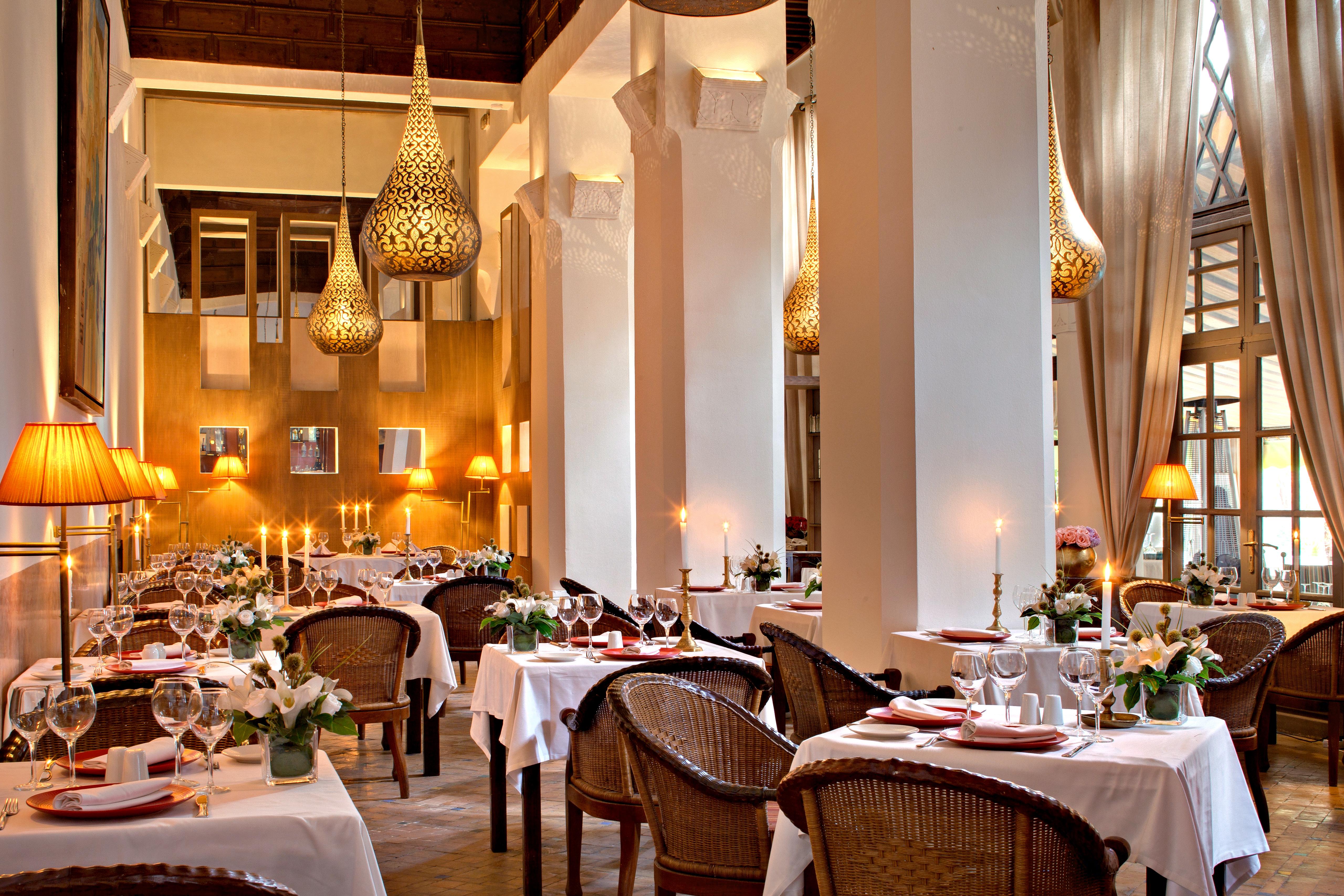 Hotel Les Jardins De La Médina Marrakesh Esterno foto Restaurant